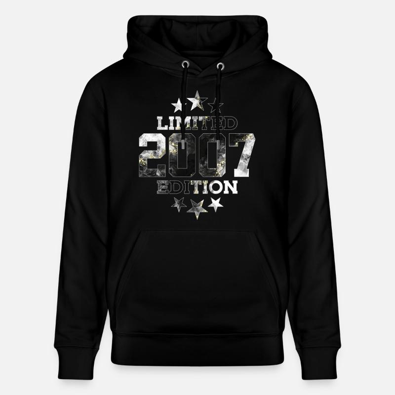 ÉDITION LIMITÉE 2007 19E ANNIVERSAIRE - Sweat à capuche bio CRUISER Stanley/Stella Unisexe - noir