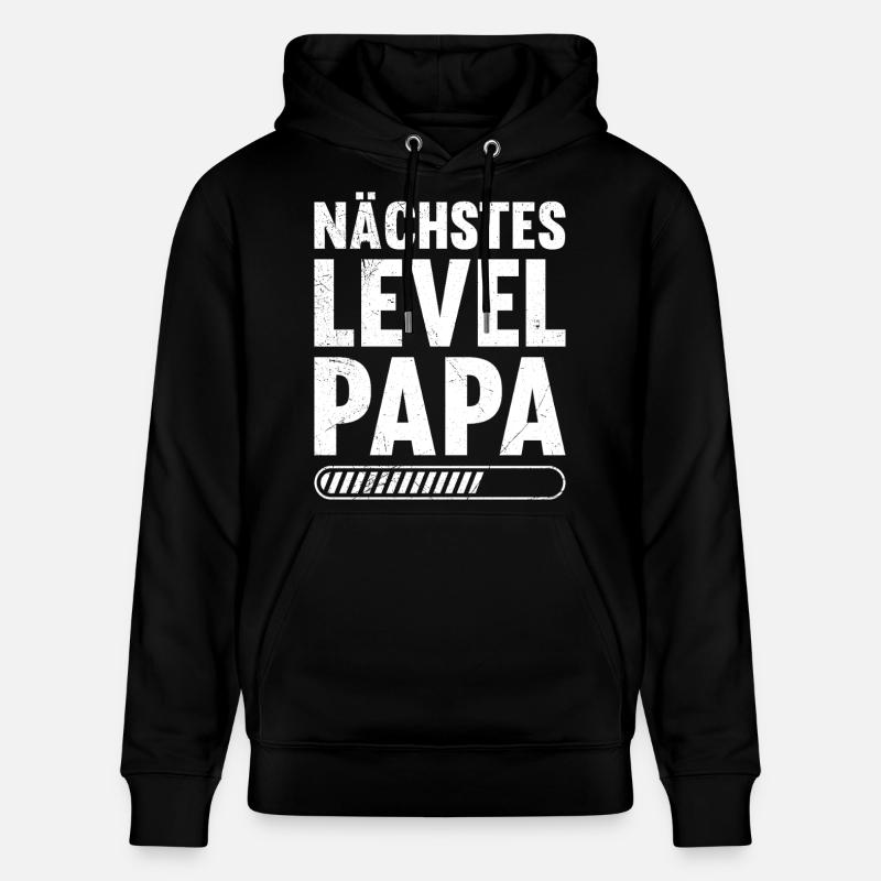 Gamer NEXT LEVEL DAD Drôle - Sweat à capuche bio CRUISER Stanley/Stella Unisexe - noir