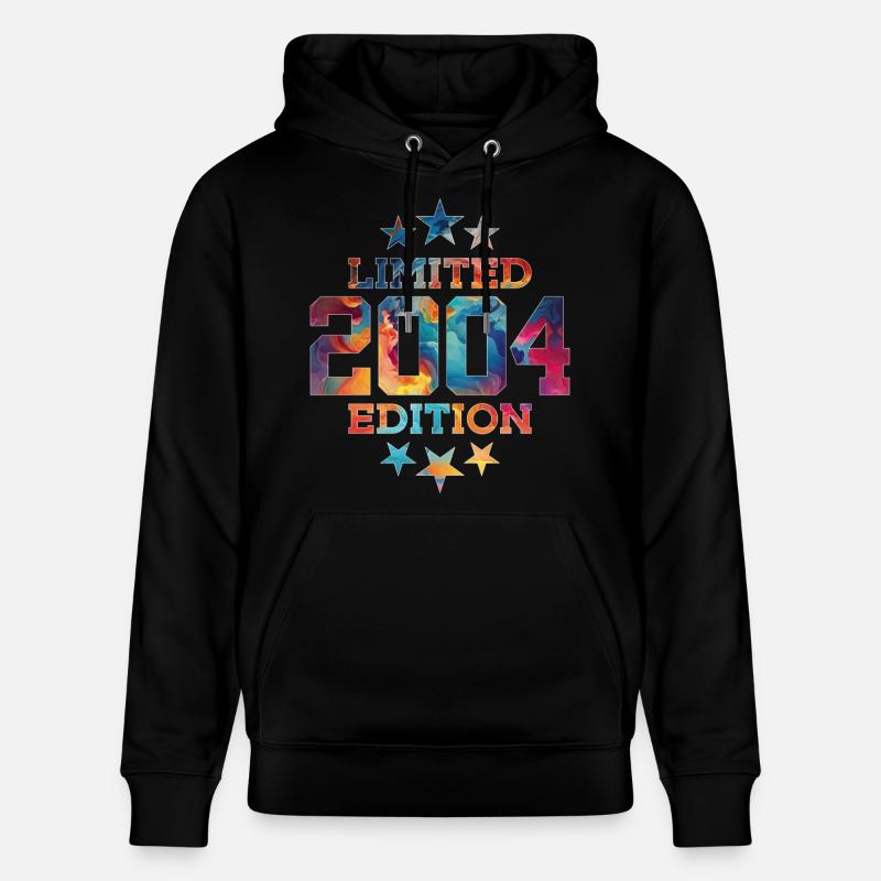 ÉDITION LIMITÉE 2004 22E ANNIVERSAIRE - Sweat à capuche bio CRUISER Stanley/Stella Unisexe - noir