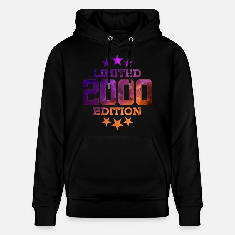 ÉDITION LIMITÉE 2000 25E ANNIVERSAIRE - Sweat à capuche bio CRUISER Stanley/Stella Unisexe - noir