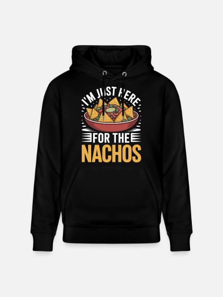 Tortilla Taco Nachos mexicains - Sweat à capuche bio CRUISER Stanley/Stella Unisexe - noir