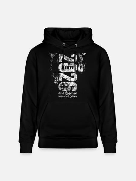 A legend leaves the site - Retirement 2026 - Stanley/Stella CRUISER Unisex Organic Hoodie - black