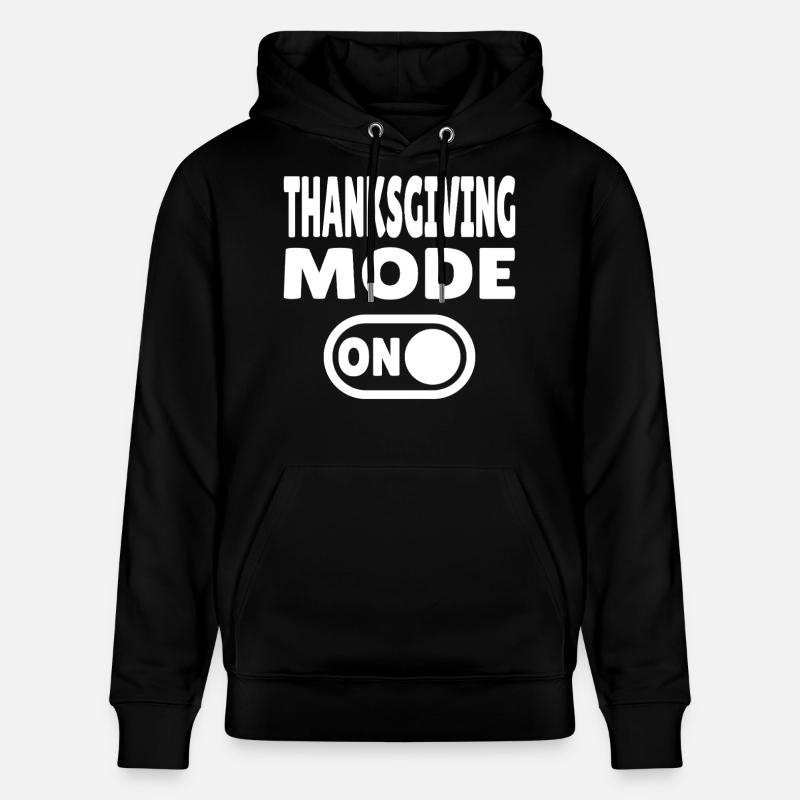 Mode Thanksgiving activé - Sweat à capuche bio CRUISER Stanley/Stella Unisexe - noir