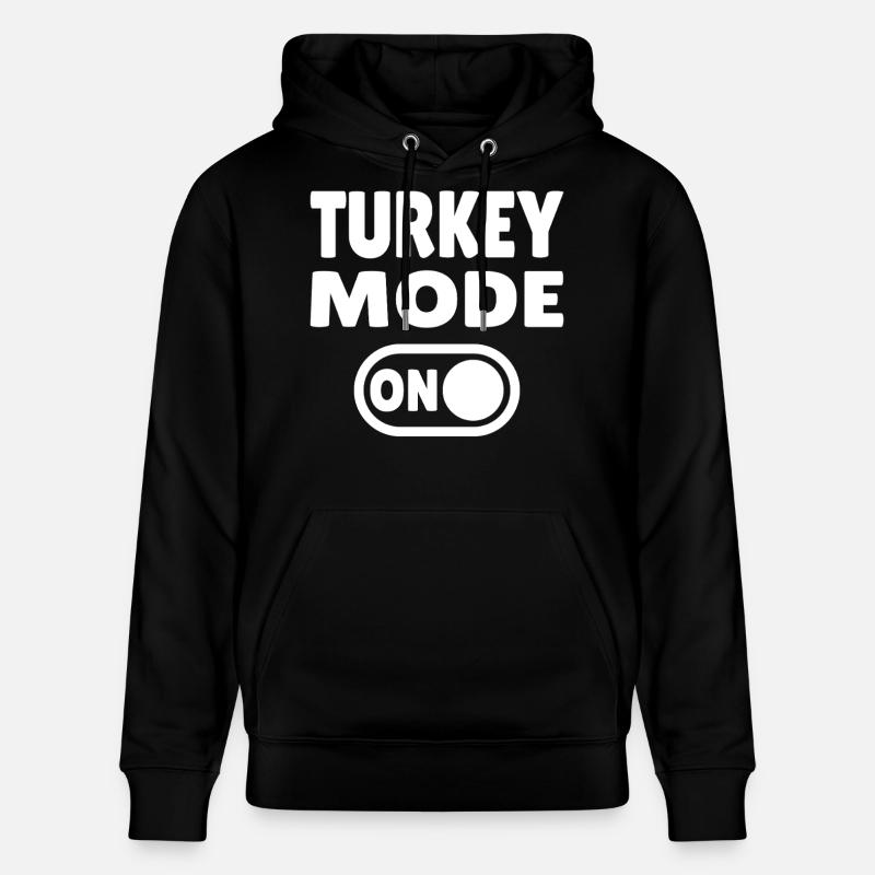 Mode dinde activé - Sweat à capuche bio CRUISER Stanley/Stella Unisexe - noir