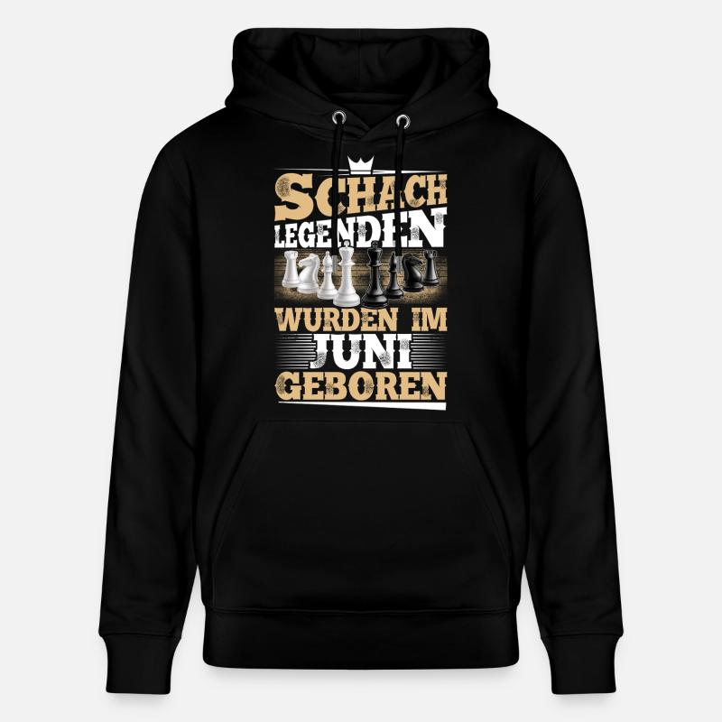 Chess Juin Anniversaire - Sweat à capuche bio CRUISER Stanley/Stella Unisexe - noir