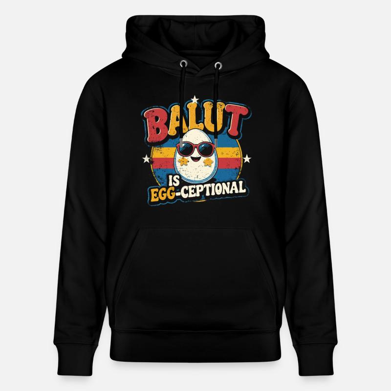 Balut Is Egg-Ceptional Phillippinen - Stanley/Stella Unisex Bio-Hoodie CRUISER  - Schwarz