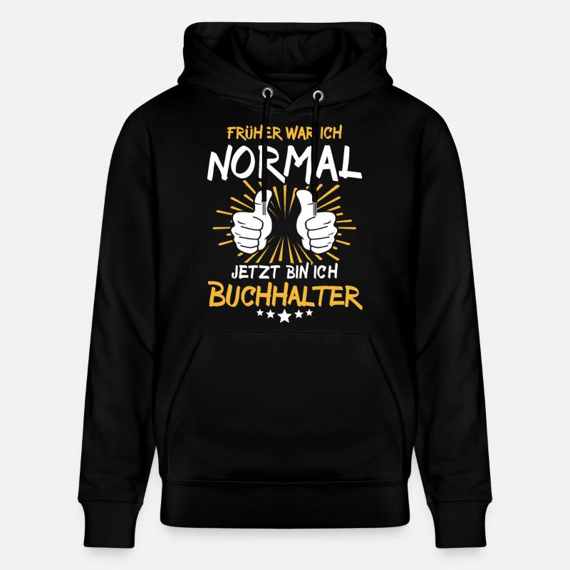 Dicton du comptable - Sweat à capuche bio CRUISER Stanley/Stella Unisexe - noir