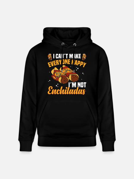 Enchilada Lover Mexikanische Küche Speisegericht - Stanley/Stella Unisex Bio-Hoodie CRUISER  - Schwarz