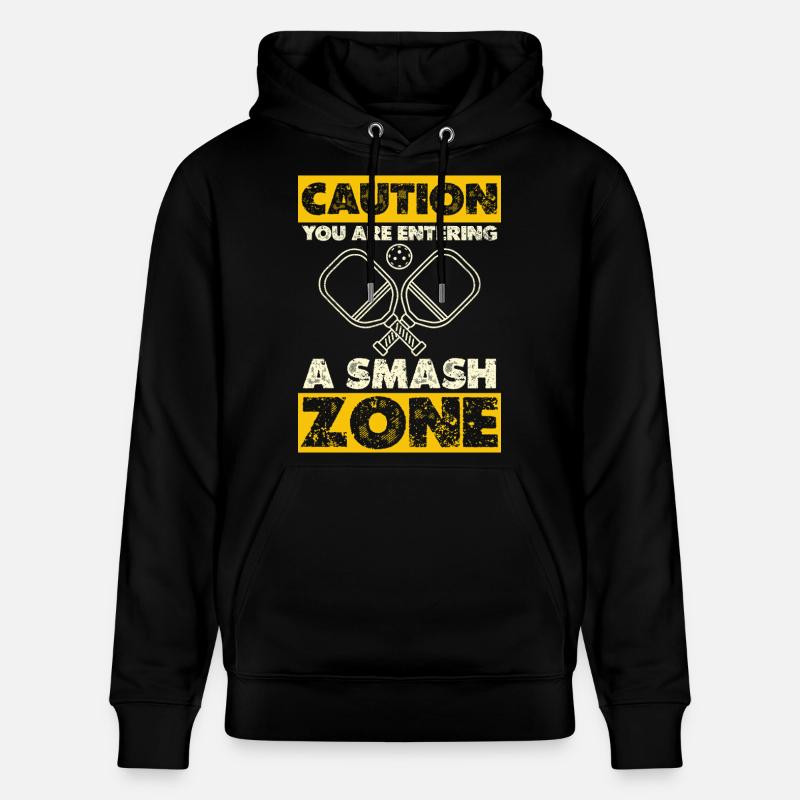 Avertissement : Zone de Smash - Sweat à capuche bio CRUISER Stanley/Stella Unisexe - noir