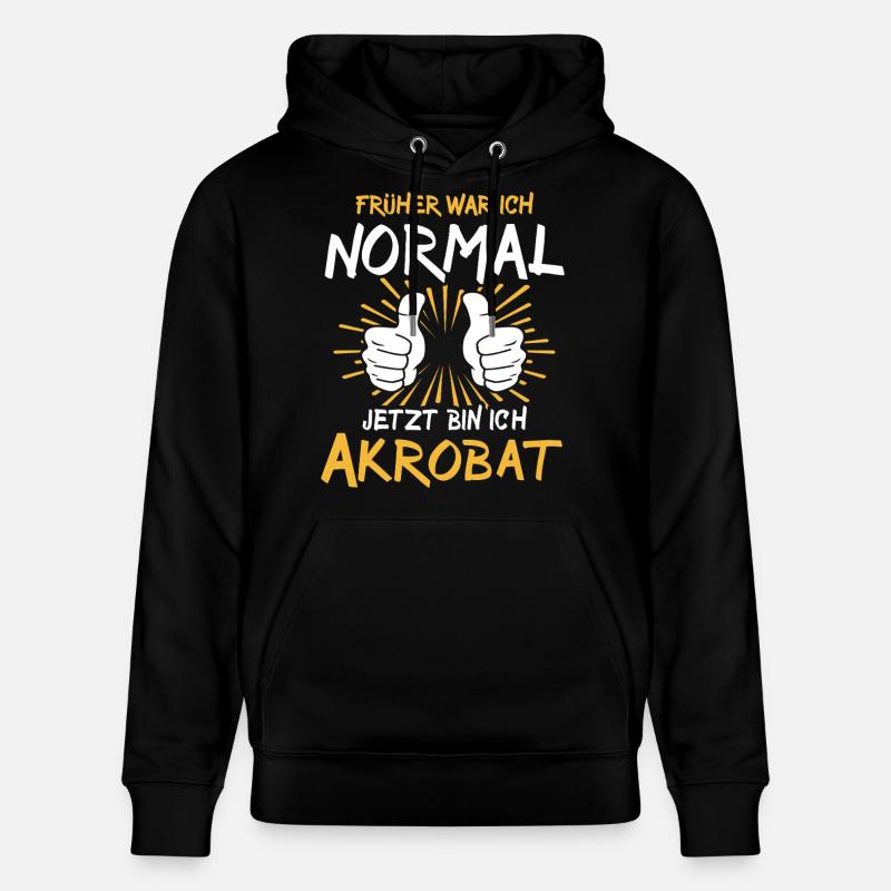 Diction de l’acrobate - Sweat à capuche bio CRUISER Stanley/Stella Unisexe - noir