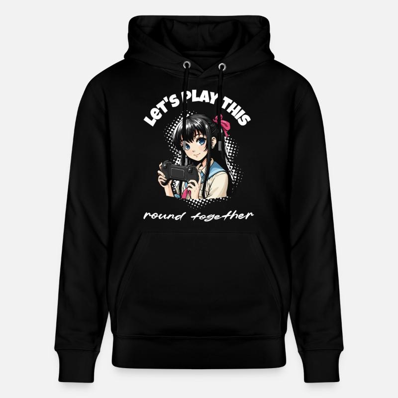 Jouons ensemble - Conception de jeux vidéo - Sweat à capuche bio CRUISER Stanley/Stella Unisexe - noir
