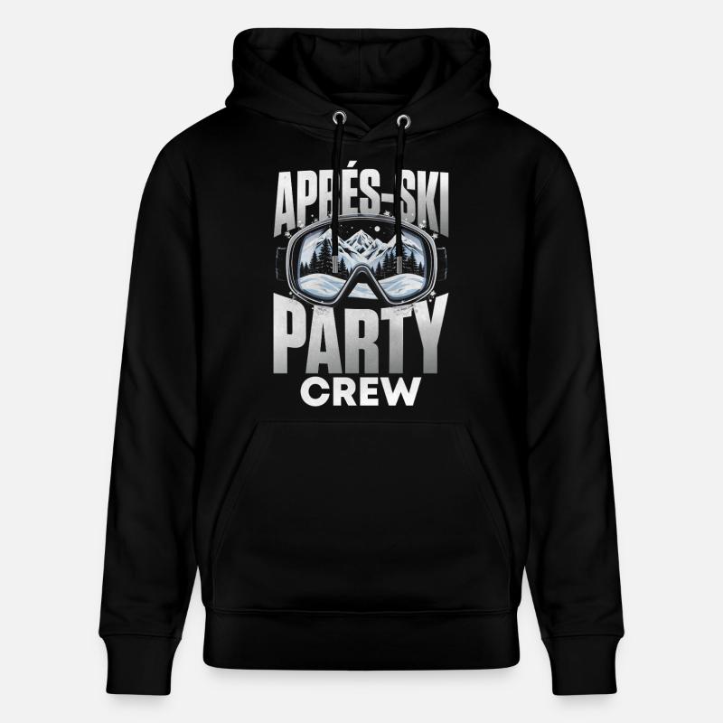 Équipe de fête après ski - Sweat à capuche bio CRUISER Stanley/Stella Unisexe - noir
