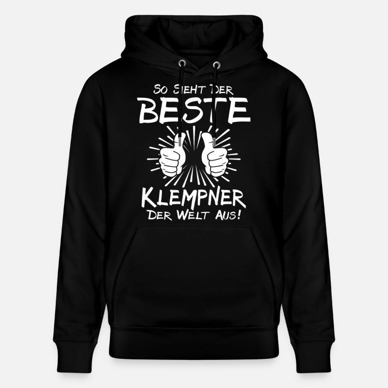 Bester Klempner - Stanley/Stella Unisex Bio-Hoodie CRUISER  - Schwarz