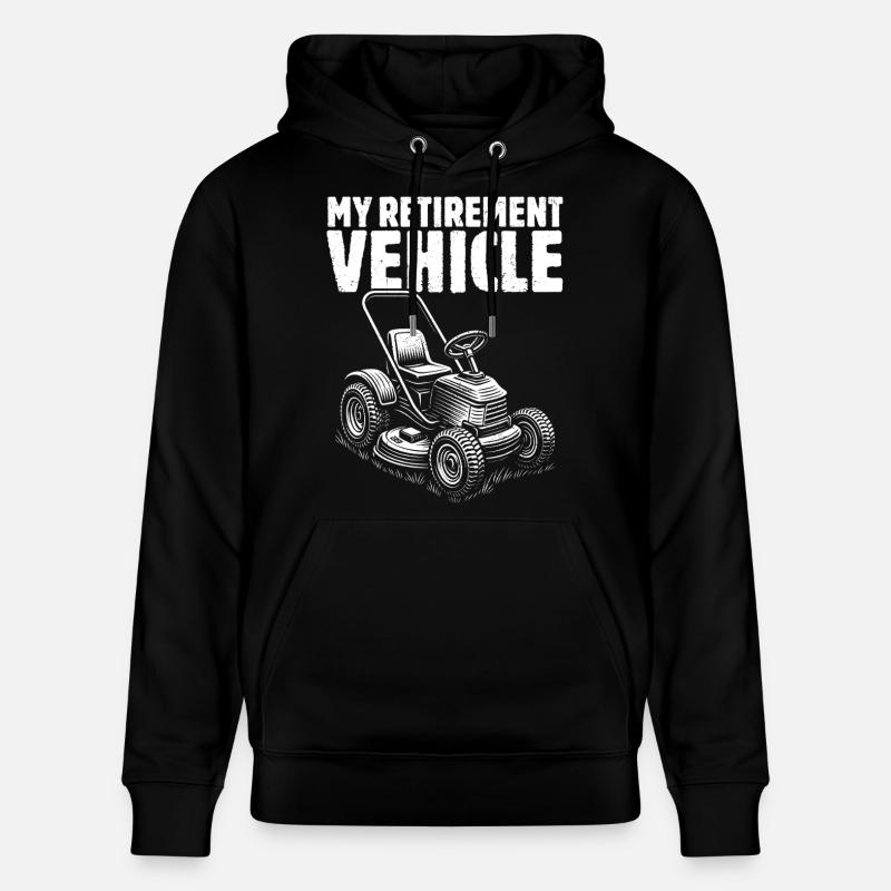 Mon véhicule de retraite - Sweat à capuche bio CRUISER Stanley/Stella Unisexe - noir