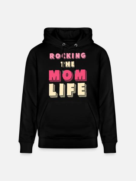 Chemise Vie de Mère - Sweat à capuche bio CRUISER Stanley/Stella Unisexe - noir