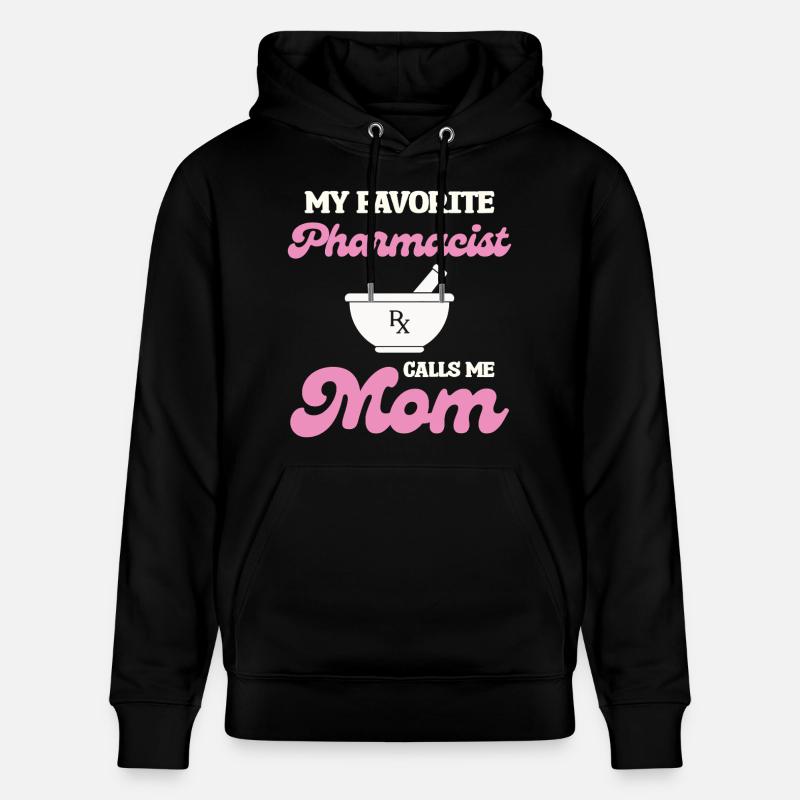 Maman pharmacienne préférée - Sweat à capuche bio CRUISER Stanley/Stella Unisexe - noir