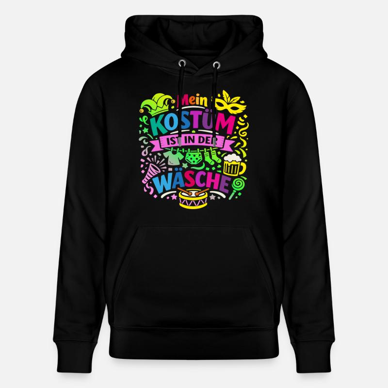 Shrovetide - Carnaval - Remplacement de costume - Expression - Sweat à capuche bio CRUISER Stanley/Stella Unisexe - noir