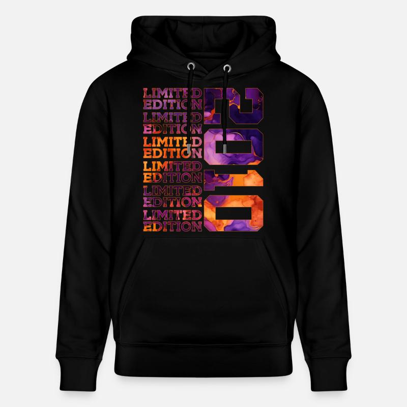 16E ANNIVERSAIRE ÉDITION LIMITÉE 2010 - Sweat à capuche bio CRUISER Stanley/Stella Unisexe - noir