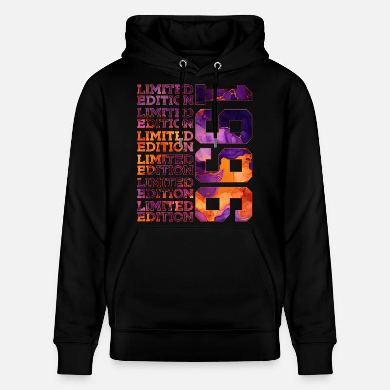 30E ÉDITION LIMITÉE ANNIVERSAIRE 1996 - Sweat à capuche bio CRUISER Stanley/Stella Unisexe - noir