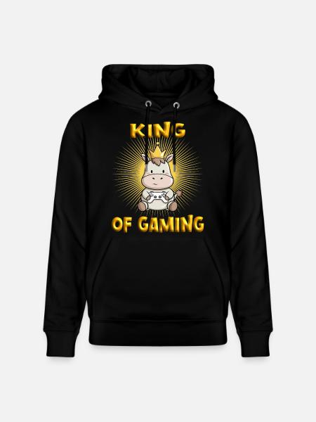 Game Junkie Gaming - Stanley/Stella CRUISER Unisex Organic Hoodie - black