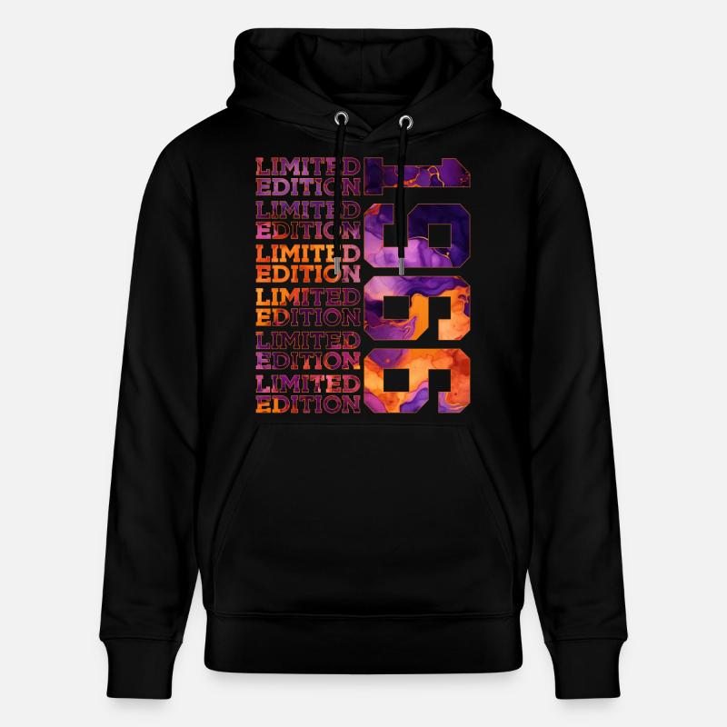 60E ANNIVERSAIRE ÉDITION LIMITÉE 1966 - Sweat à capuche bio CRUISER Stanley/Stella Unisexe - noir