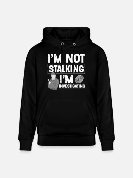 Observation Costume Badge Guard Private - Stanley/Stella CRUISER Unisex Organic Hoodie - black