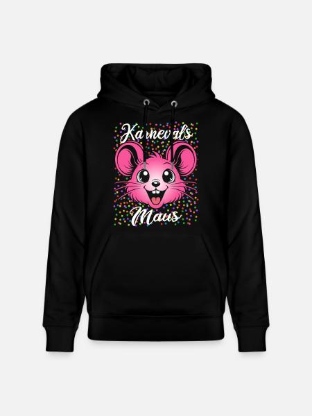 Carnival Mouse | Partner Costume Women - Stanley/Stella CRUISER Unisex Organic Hoodie - black