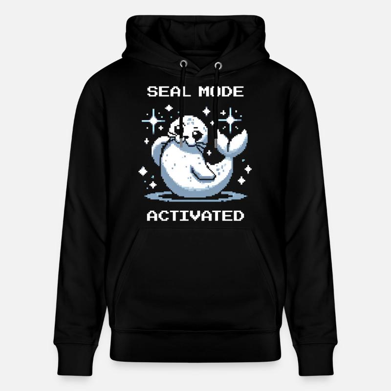 Mode scellement sur | Robbe Mood - Sweat à capuche bio CRUISER Stanley/Stella Unisexe - noir