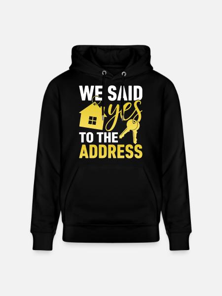 Nous avons accepté l’adresse - Sweat à capuche bio CRUISER Stanley/Stella Unisexe - noir