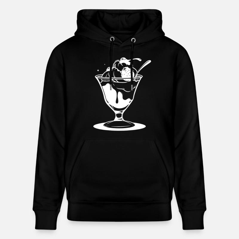 Coupe glacée - Sweat à capuche bio CRUISER Stanley/Stella Unisexe - noir