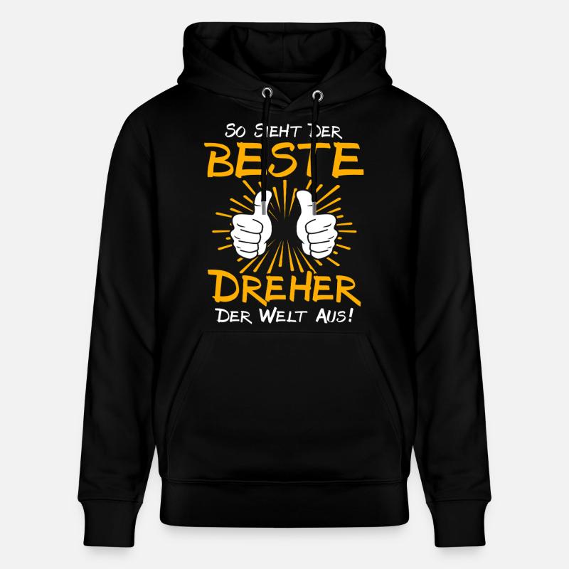 Idée de cadeau Dreher - Sweat à capuche bio CRUISER Stanley/Stella Unisexe - noir