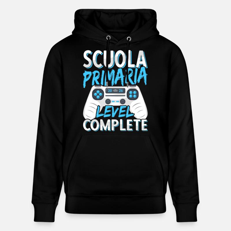 Diplôme d’École Primaire École Élémentaire 2026 - Sweat à capuche bio CRUISER Stanley/Stella Unisexe - noir