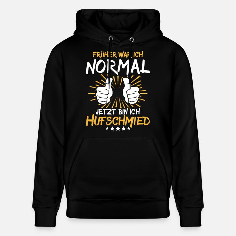 Dicton du maréchal-ferrant - Sweat à capuche bio CRUISER Stanley/Stella Unisexe - noir