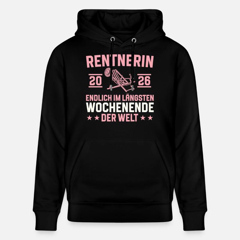 Retraite du plus long week-end 2026 - Sweat à capuche bio CRUISER Stanley/Stella Unisexe - noir