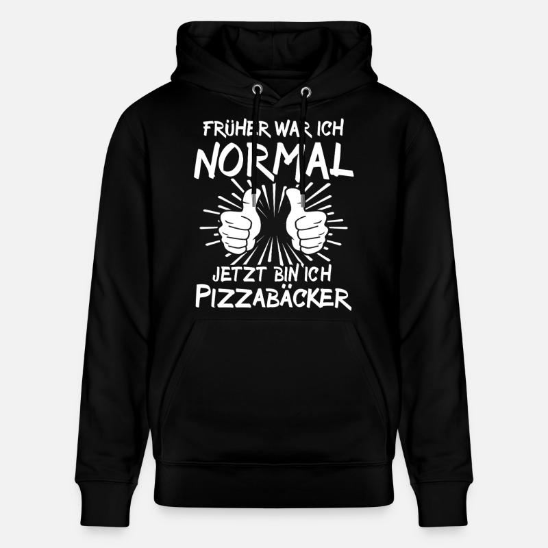 Pizzabäcker - Stanley/Stella Unisex Bio-Hoodie CRUISER  - Schwarz
