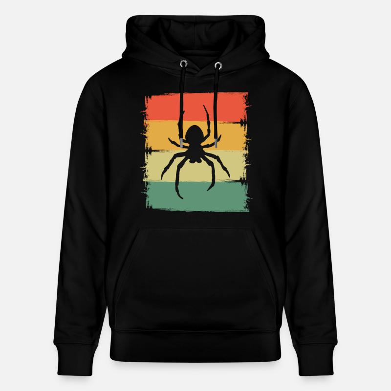 araignée - Sweat à capuche bio CRUISER Stanley/Stella Unisexe - noir