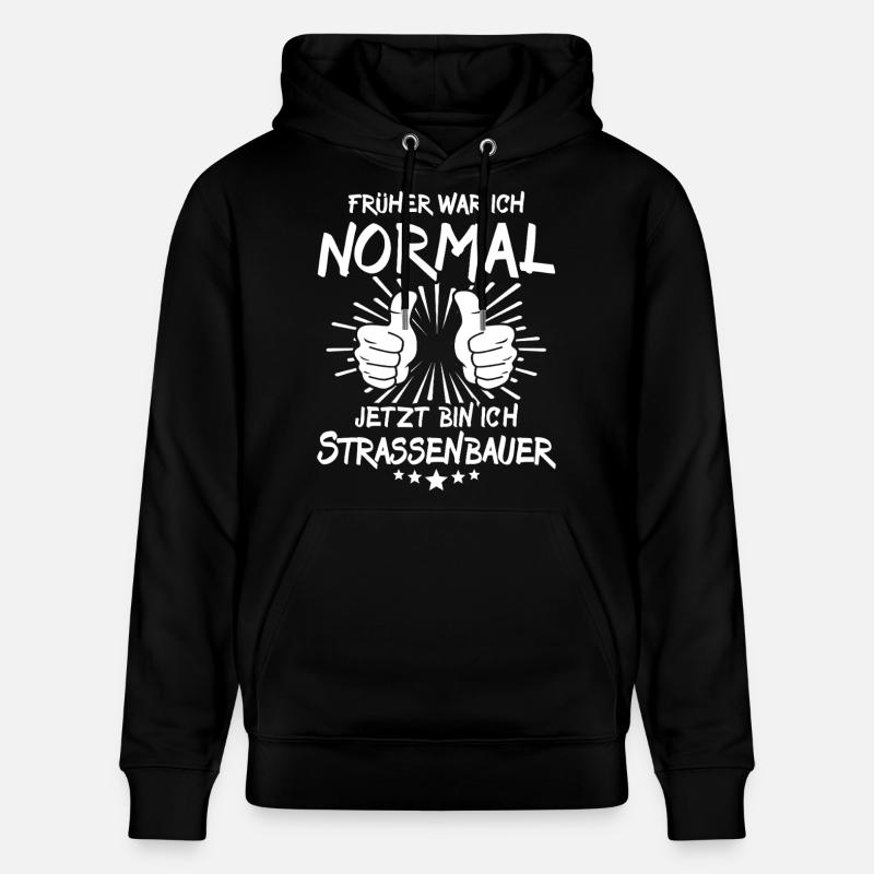 Constructeurs de routes - Sweat à capuche bio CRUISER Stanley/Stella Unisexe - noir