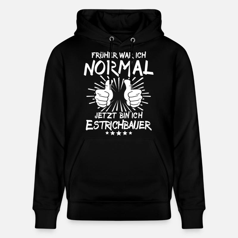 Constructeur de tables - Sweat à capuche bio CRUISER Stanley/Stella Unisexe - noir