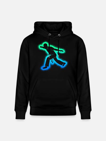 Capoeira Martial Arts Boys Men Capoerista - Stanley/Stella CRUISER Unisex Organic Hoodie - black