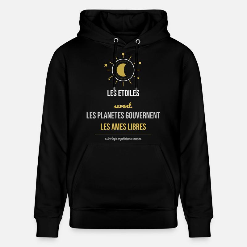 les ames libres - Sweat à capuche bio CRUISER Stanley/Stella Unisexe - noir