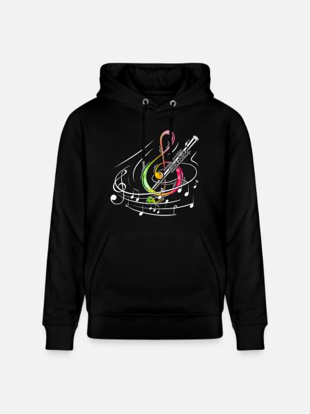 Marimba Player Practice Percussion Pit Musician - Stanley/Stella CRUISER Unisex Organic Hoodie - black