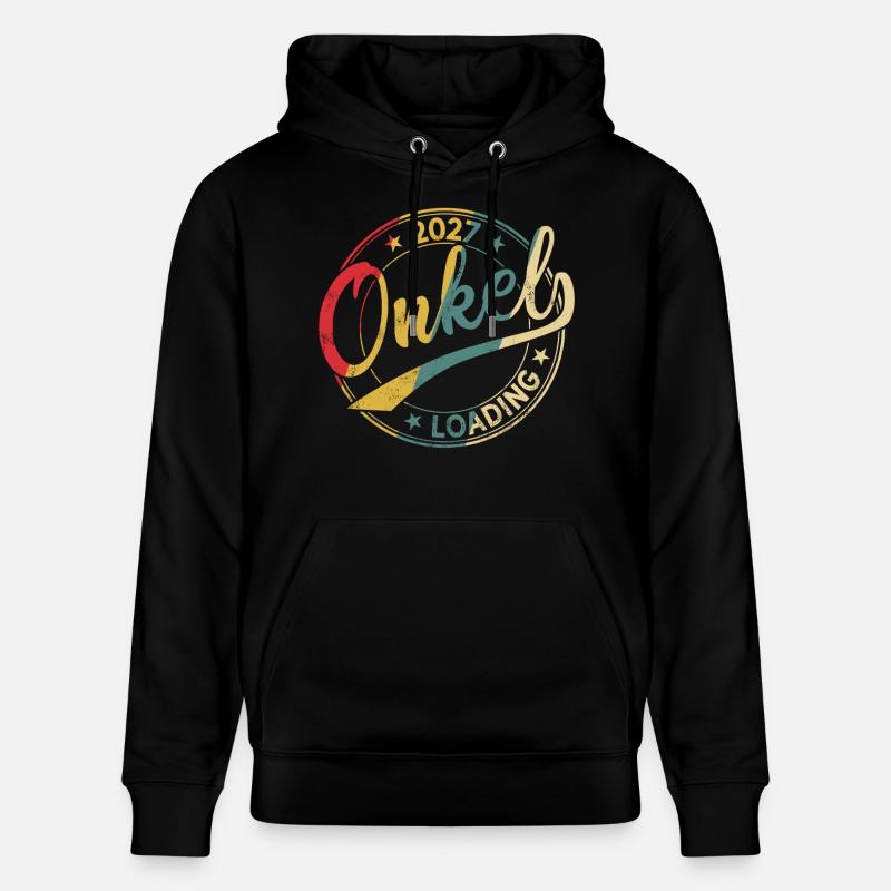 Onkel 2027 Loading Werdender Onkel 2027 - Stanley/Stella Unisex Bio-Hoodie CRUISER - Schwarz