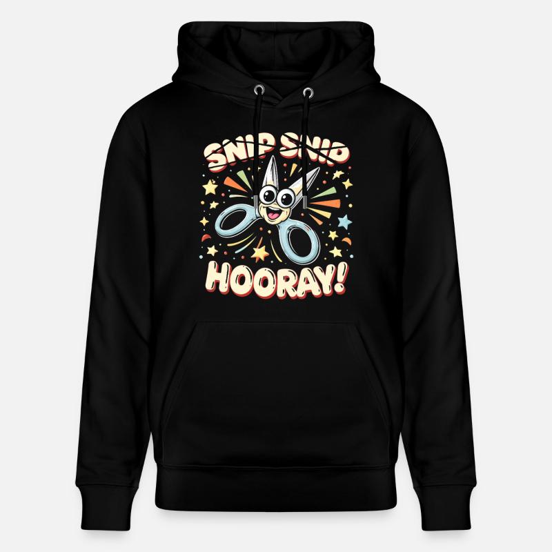 Vasectomie - Sweat à capuche bio CRUISER Stanley/Stella Unisexe - noir