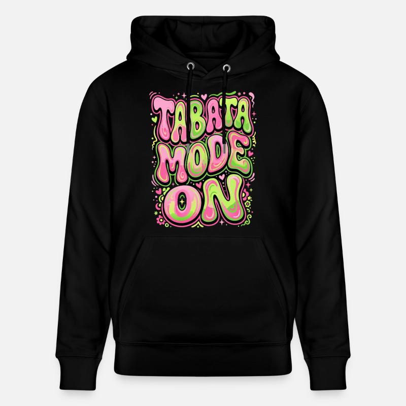 Mode Tabata activé - Sweat à capuche bio CRUISER Stanley/Stella Unisexe - noir