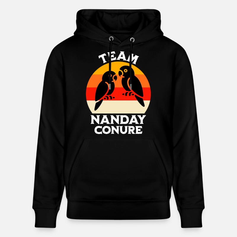 Équipe Nandays Paraqueet - Sweat à capuche bio CRUISER Stanley/Stella Unisexe - noir
