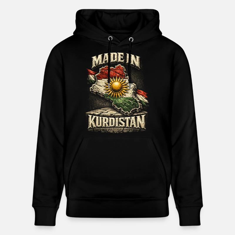 Kurdes kurdes du Kurdistan - Sweat à capuche bio CRUISER Stanley/Stella Unisexe - noir