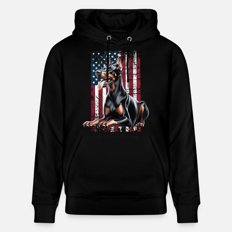 Doberman US Dobermann - Sweat à capuche bio CRUISER Stanley/Stella Unisexe - noir