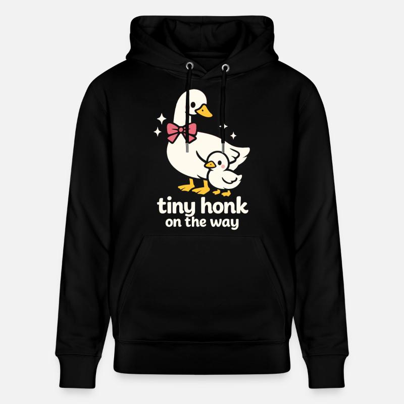 Tiny Honk - Stanley/Stella Unisex Bio-Hoodie CRUISER  - Schwarz