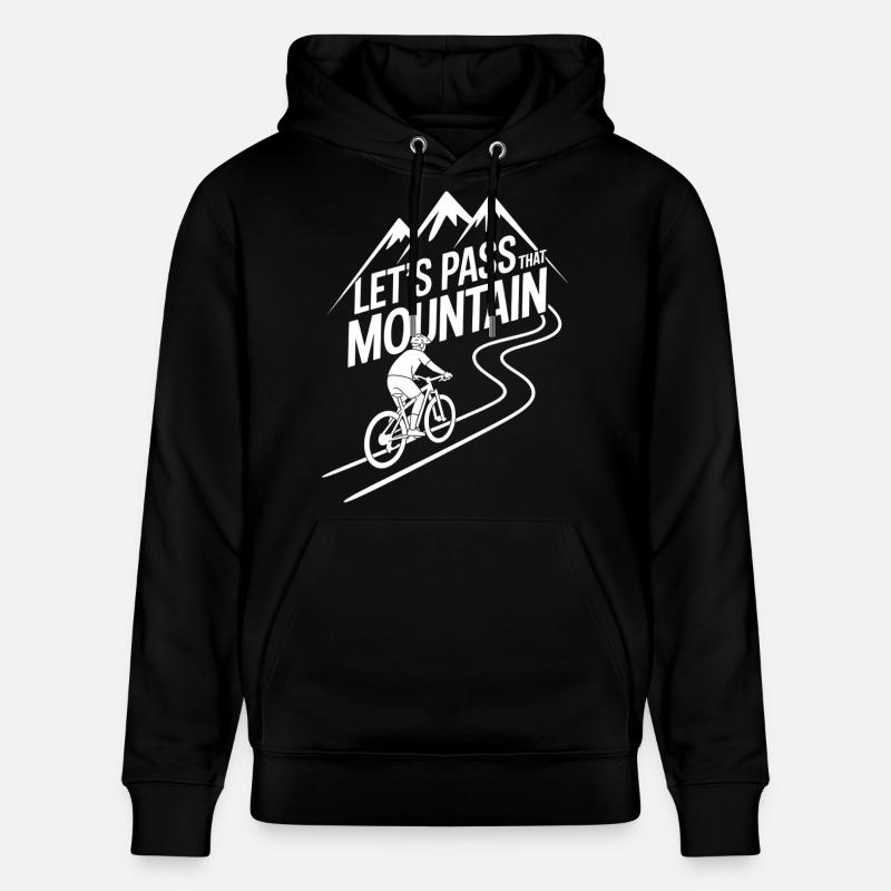 VTT, Descente, Action du cyclisme - Sweat à capuche bio CRUISER Stanley/Stella Unisexe - noir