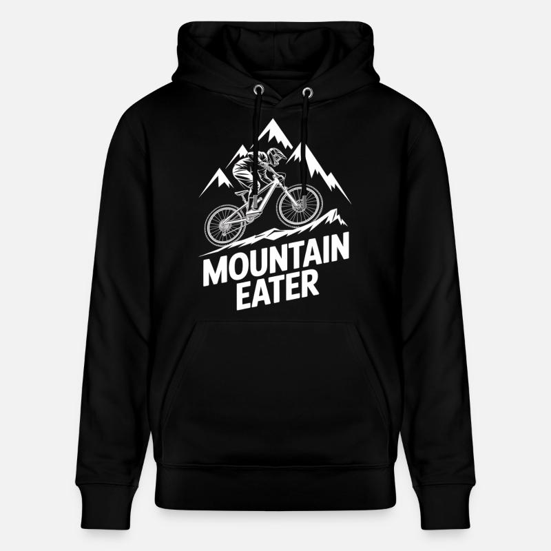 VTT, Descente, Action du cyclisme - Sweat à capuche bio CRUISER Stanley/Stella Unisexe - noir
